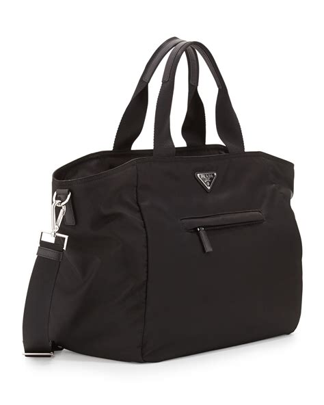 prada vela nylon tote